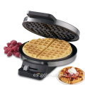 Máquina de waffle Acero inoxidable Termostato ajustable 5 Nivel de browning Fabricante de waffle eléctrico